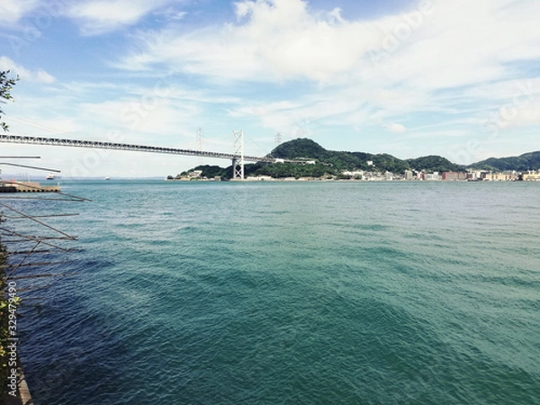 Obraz 関門海峡と関門橋