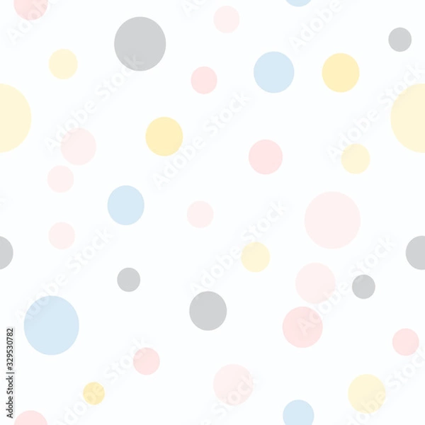 Fototapeta Color Spots Seamless Pattern Background