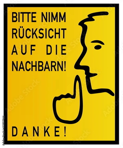 Fototapeta Nachbarschaft