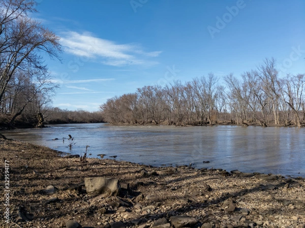 Obraz Bend in a River