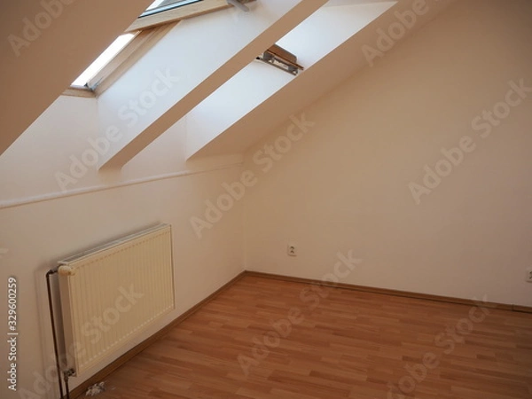 Obraz Light in empty room empty flat