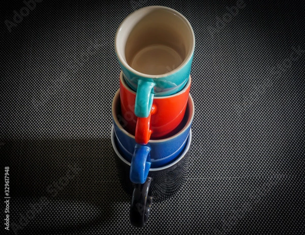 Fototapeta Different cups