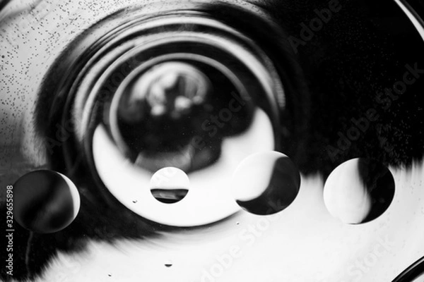 Obraz yin and yang abstract