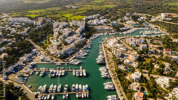 Obraz the Cala d'or Mallorca Spain top view