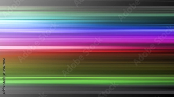 Fototapeta Speed Light Data Network Stream Technology abstract 3D illustration background