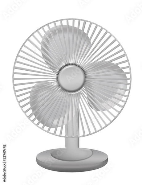 Obraz silver ventilator