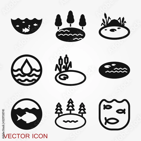 Fototapeta Staw ikona ilustracja na białym tle symbol znaku wektorowego