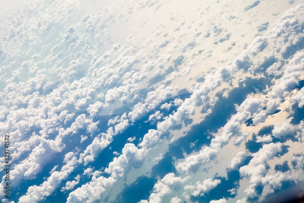 Obraz blue sky with clouds