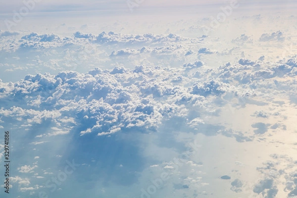 Obraz blue sky with clouds