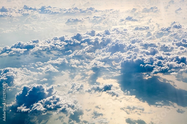 Obraz blue sky with clouds