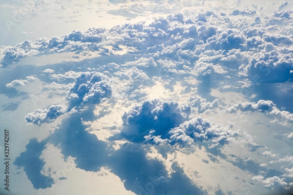 Obraz blue sky with clouds