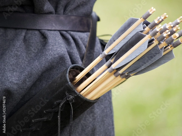 Obraz Kołczan i strzały