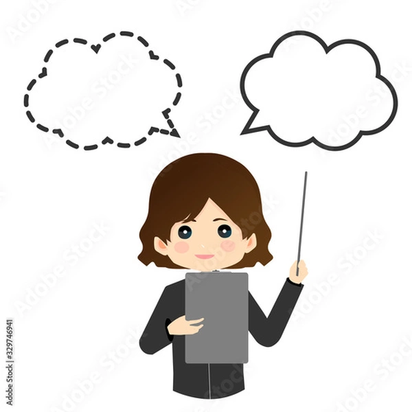 Obraz スーツ着用　説明