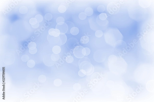 Obraz Light blue navy bokeh background.