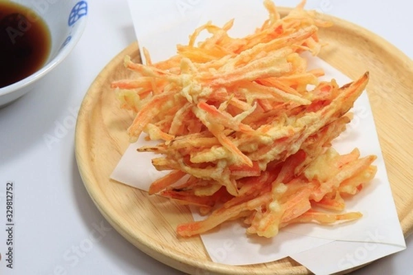 Obraz ニンジンのかき揚げ
