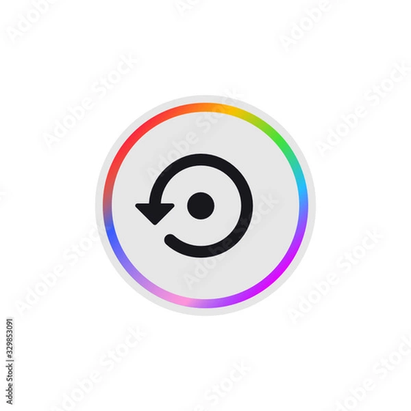 Obraz Master Reset -  Modern App Button