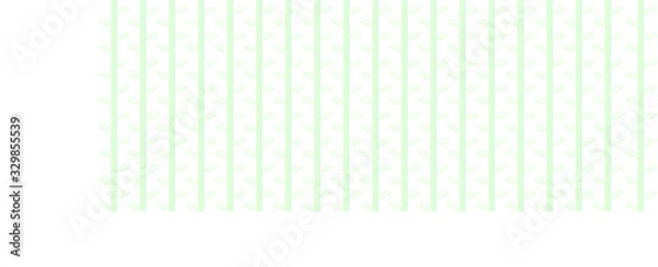 Fototapeta Bamboo background with place for text. Realistic vector illustration with green bamboo stems with leaves.