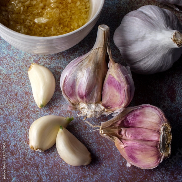 Obraz rocambole garlic