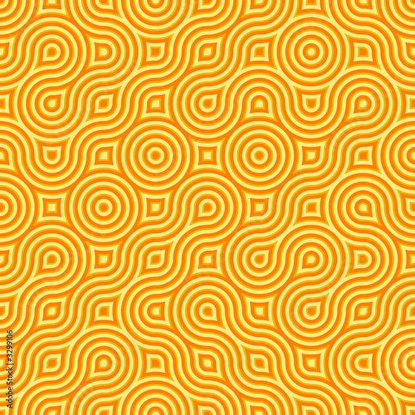 Obraz retro hintergrund - orange