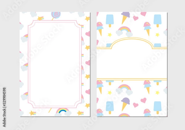 Fototapeta メルヘンポストカードセット