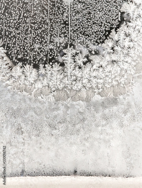 Obraz Frosty pattern on a windowpane