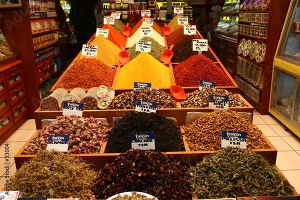 Obraz turkish spice bazar