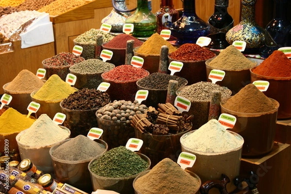 Obraz turkish spice bazar