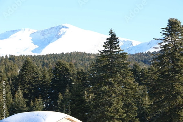 Obraz uludag mountain uludağ