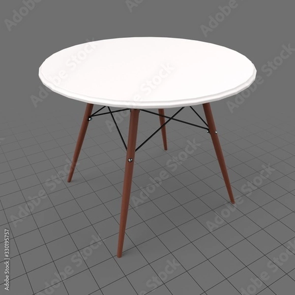 Obraz Nowoczesny okrągły stół