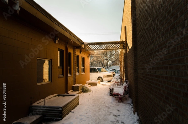 Obraz The Side Ally in the Late Evening