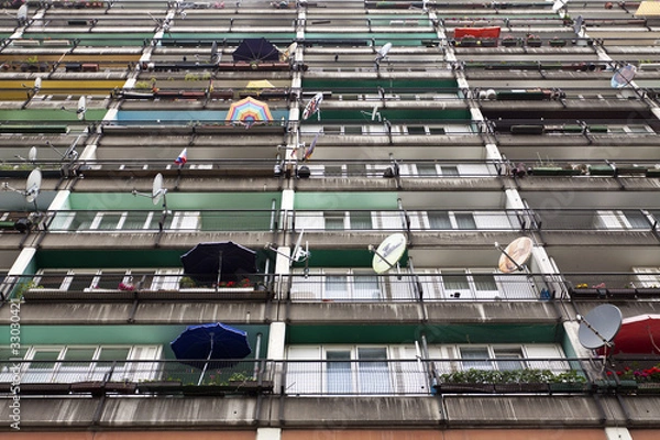 Obraz Hochhaus / Sozialbau