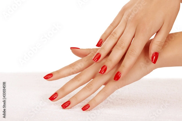 Obraz Red nails