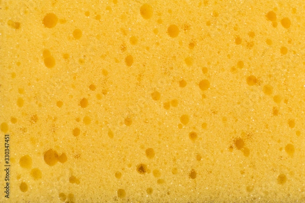 Fototapeta Seamless Yellow Sponge Texture Background.