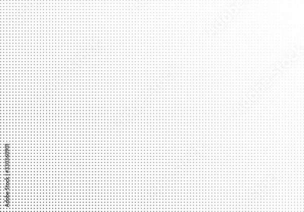 Fototapeta Abstract halftone dotted background. Monochrome pattern with stars.  Vector modern futuristic texture for posters, sites, business cards, postcards, labels and stickers. Design mock-up layout.