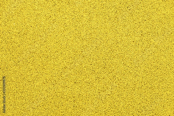 Obraz yellow rubber crumb surface