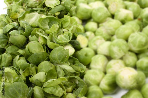 Fototapeta brussels sprouts,
