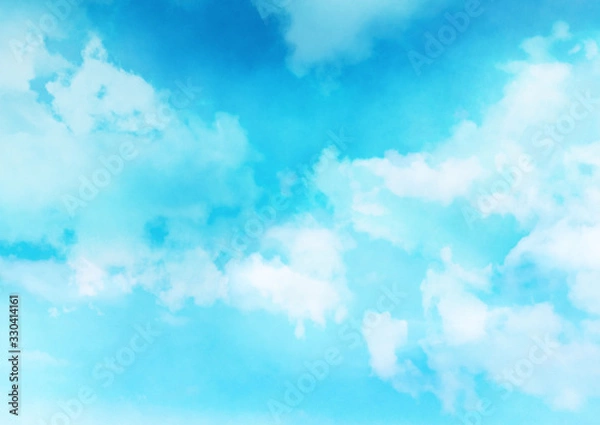 Fototapeta 空　夏　背景素材