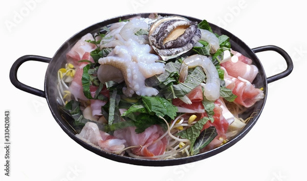 Obraz 낙지 돼지고기 찌개