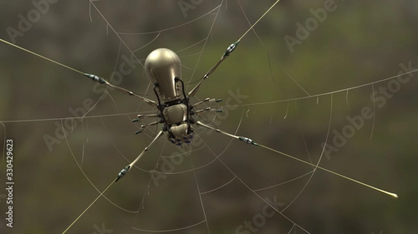 Fototapeta mechanic spider 03