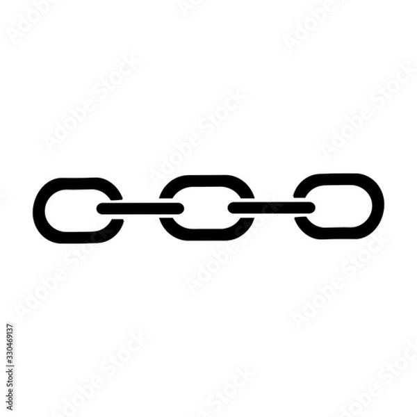 Fototapeta chain logo
