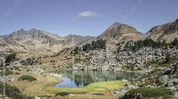 Obraz lake in mountains