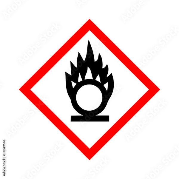 Fototapeta comburente