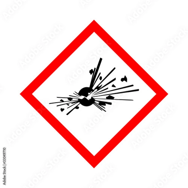 Fototapeta esplosivo