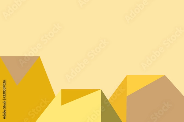 Obraz abstract background with triangles