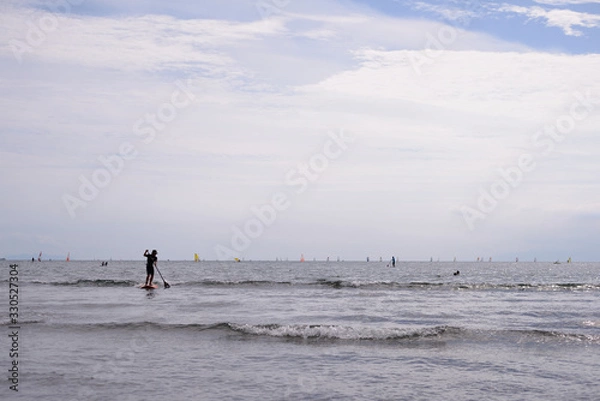 Obraz 한가한 바닷가