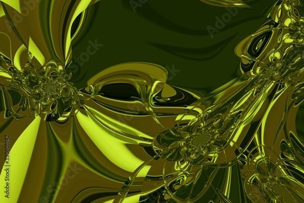 Obraz Abstraction in color with various forms  