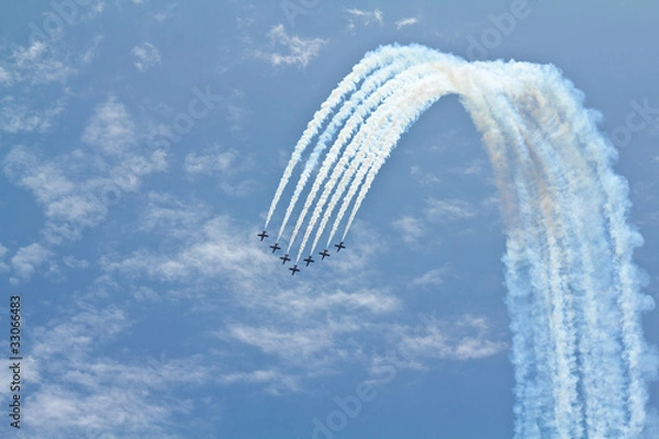 Obraz Team work in the sky