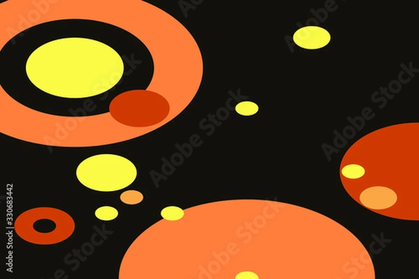 Fototapeta Vector abstract graphic design. Creative geometric wallpaper.