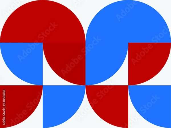 Fototapeta Vector abstract graphic design. Creative geometric wallpaper.