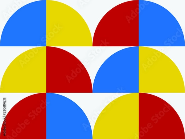 Fototapeta Vector abstract graphic design. Creative geometric wallpaper.